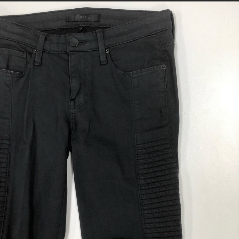Genetic Denim Soma Moto Skinny in Carbon Sz 27
